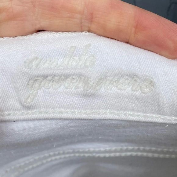 7 for all Mankind high waist ankle Gwenevere skinny jeans, size  25 - Picture 8 of 13